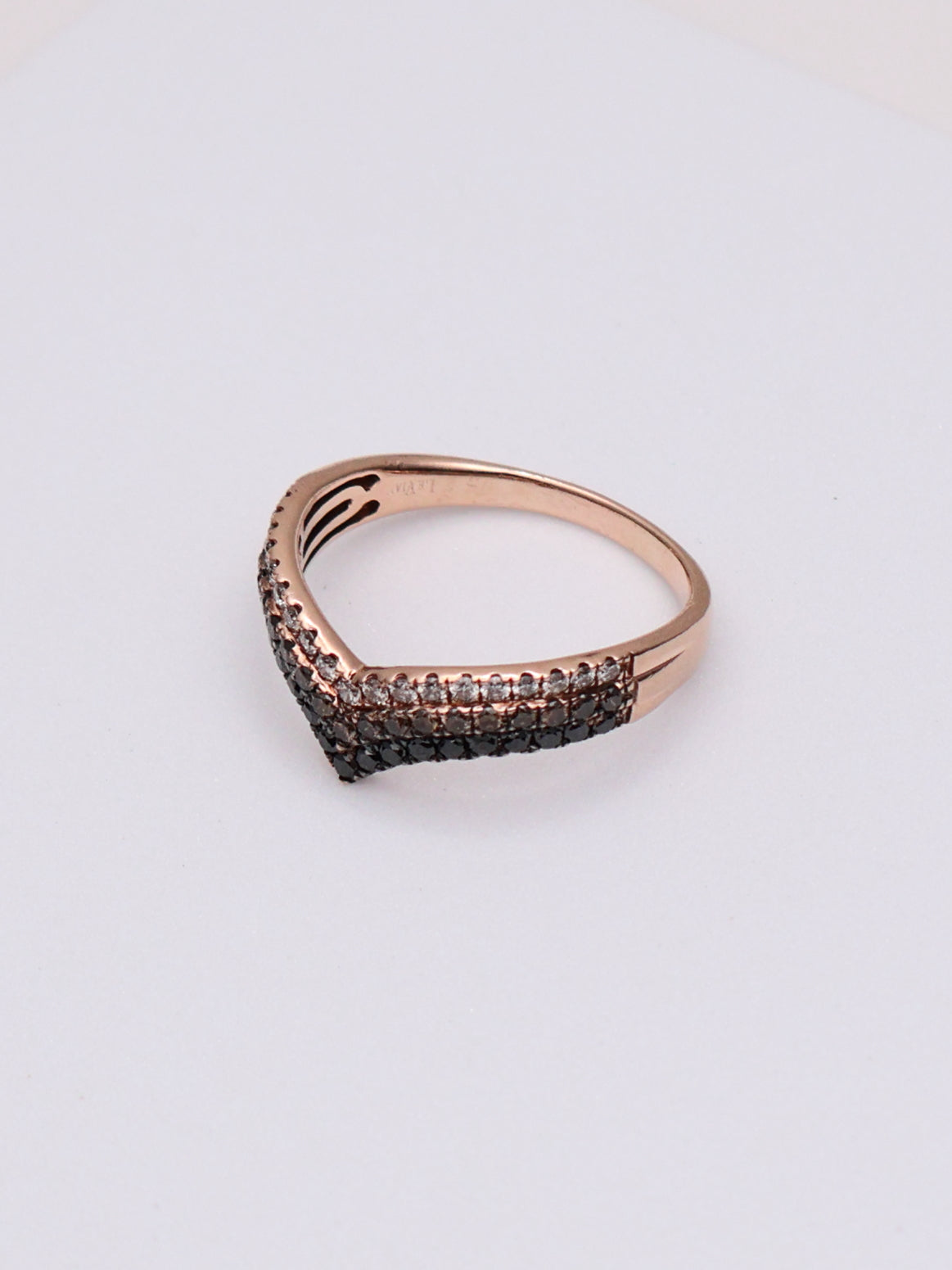 14k Le Vian 3 Tier Diamond Ring