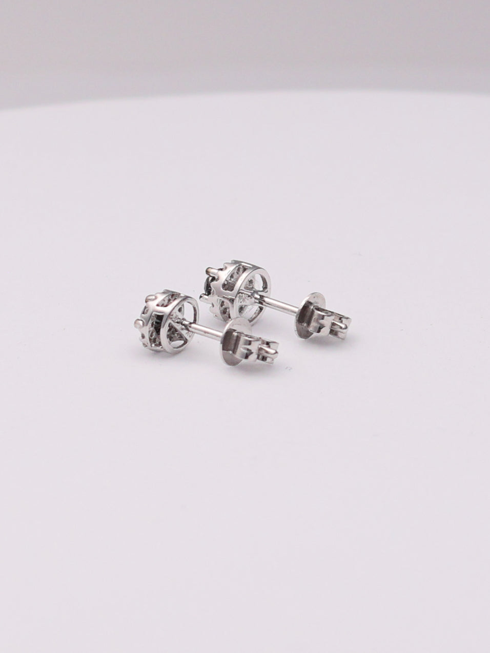 10k Dark Stud Earrings