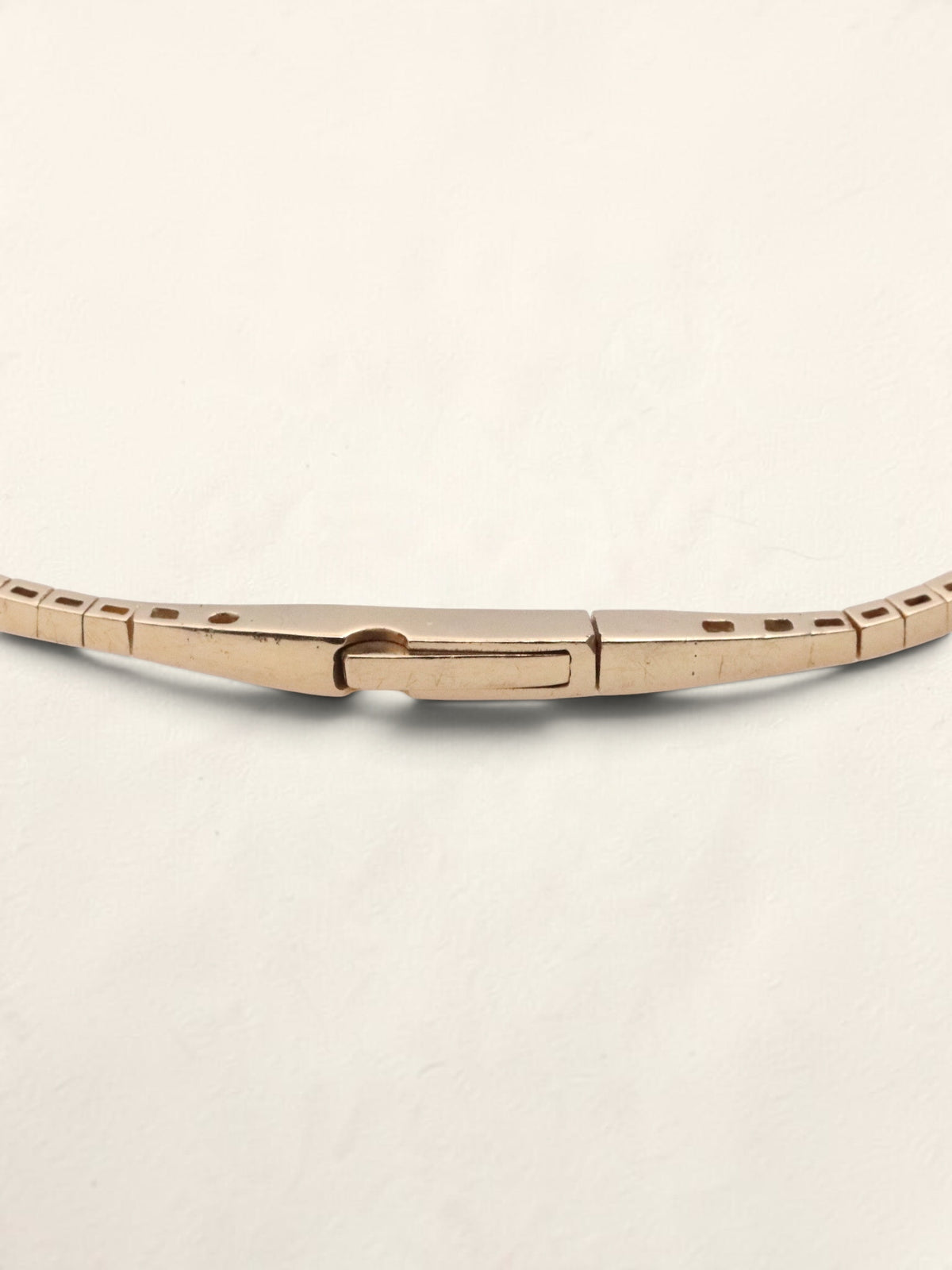 18K Yellow Gold Diamond Flex Bracelet