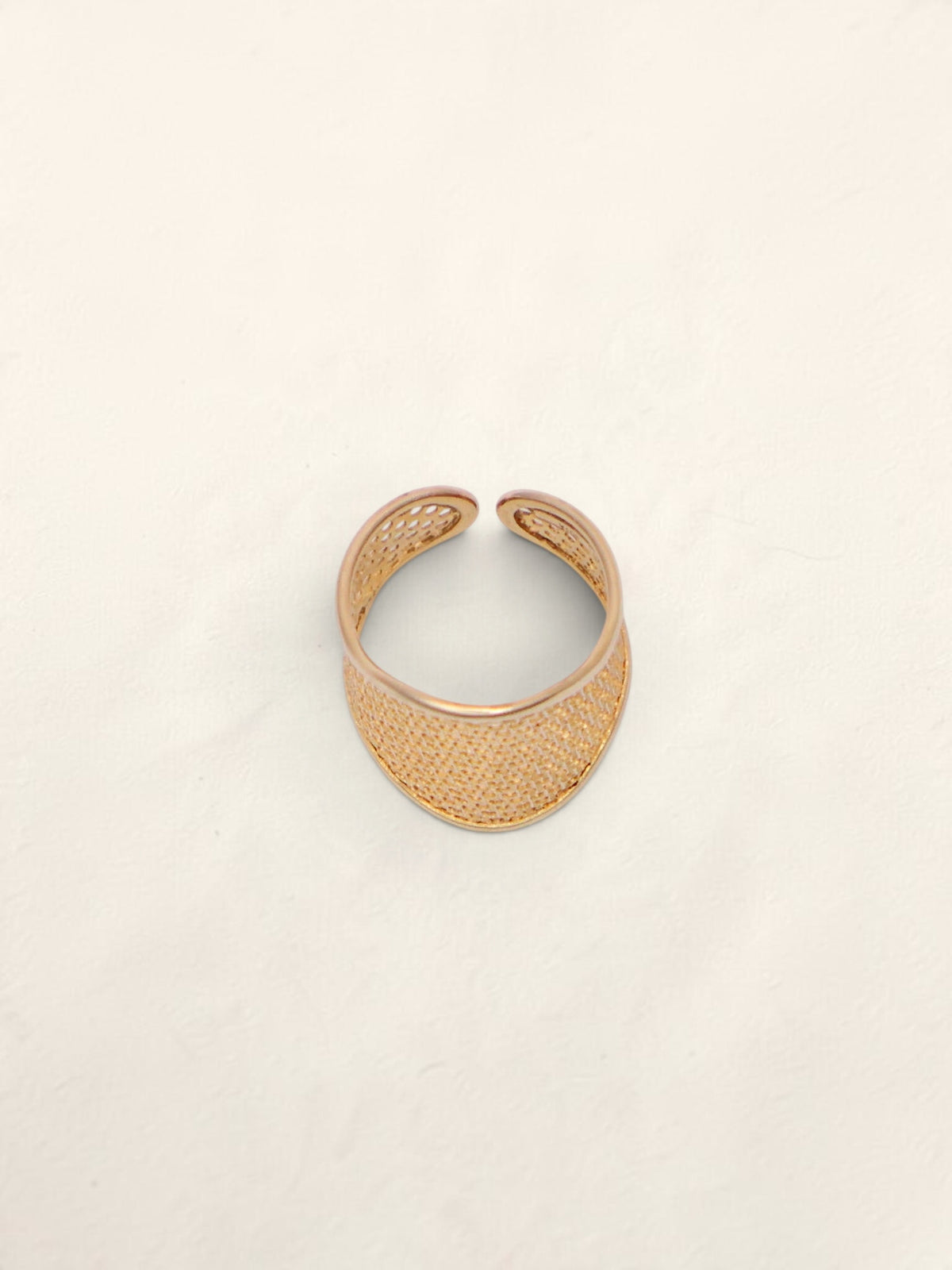 14k Gold Mesh Ring