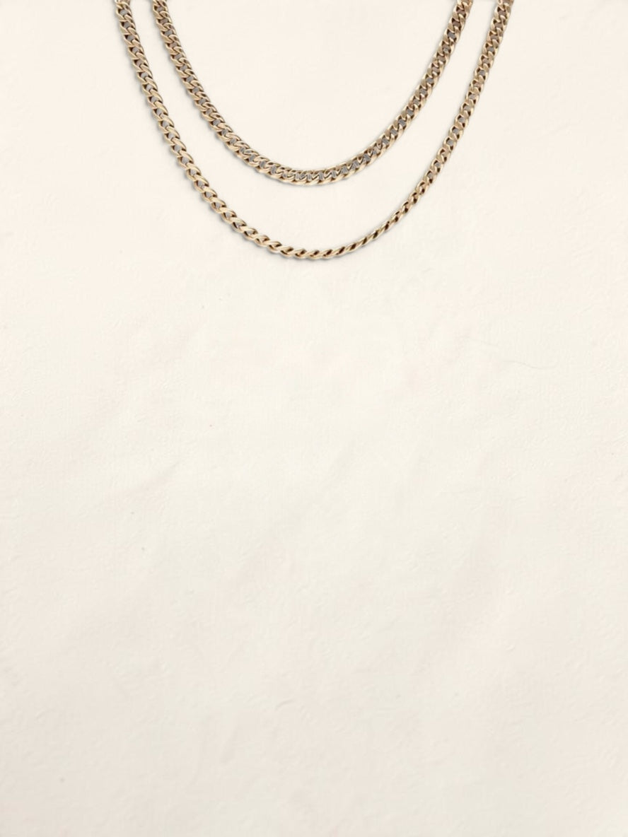 10k Yellow Gold Curb Chain