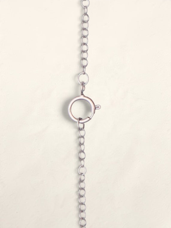 10k WG Disney Snowflake Necklace