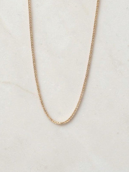 1mm Square Rolo Chain 19.5"