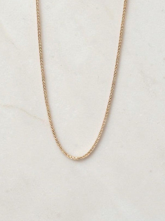 1mm Square Rolo Chain 19.5"