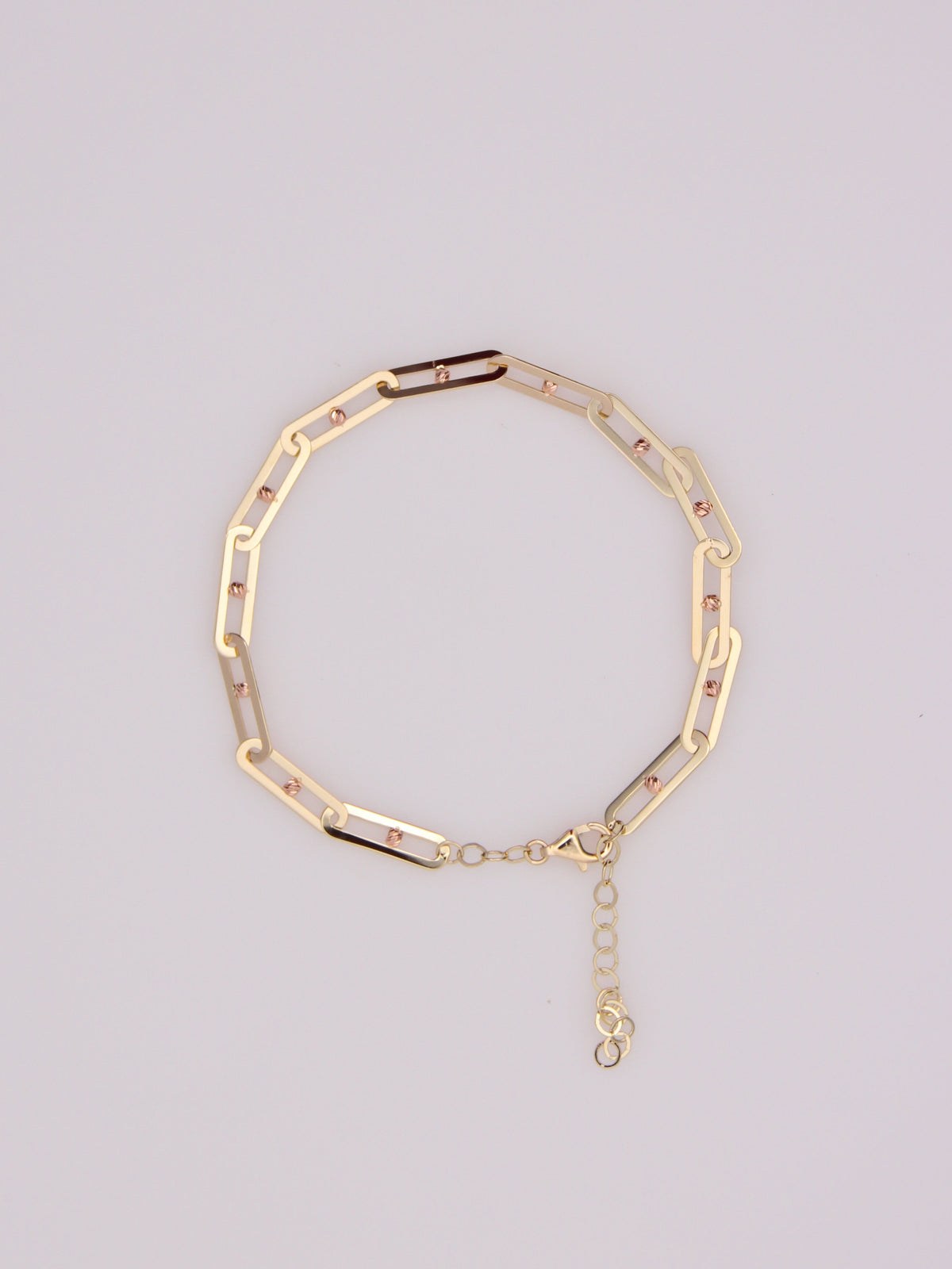 Paperclip Link Bracelet