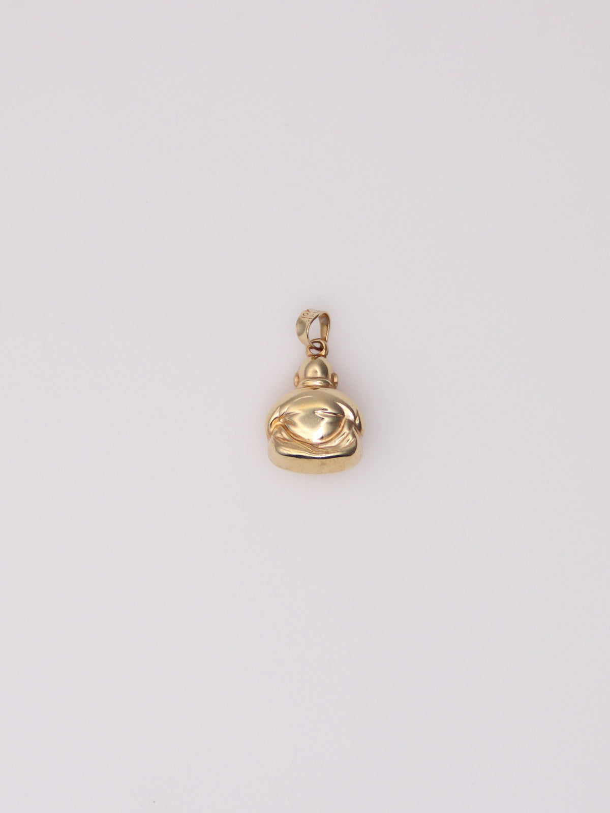 10K Yellow Gold Buddha Pendant