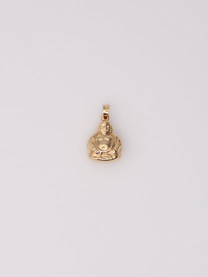 10K Yellow Gold Buddha Pendant