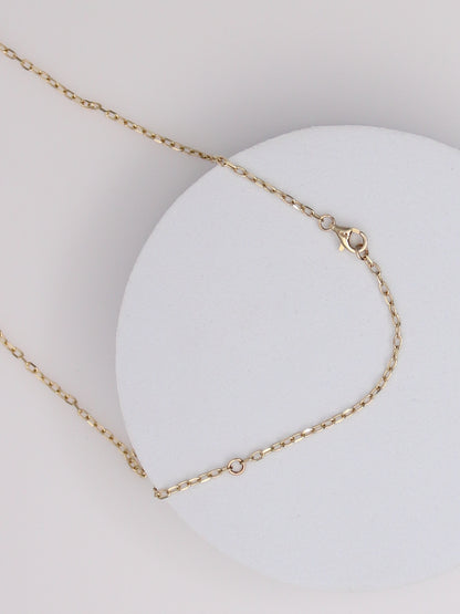 Guilloché Clover Motif Necklace