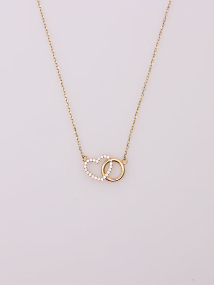 Interlocking Heart Necklace