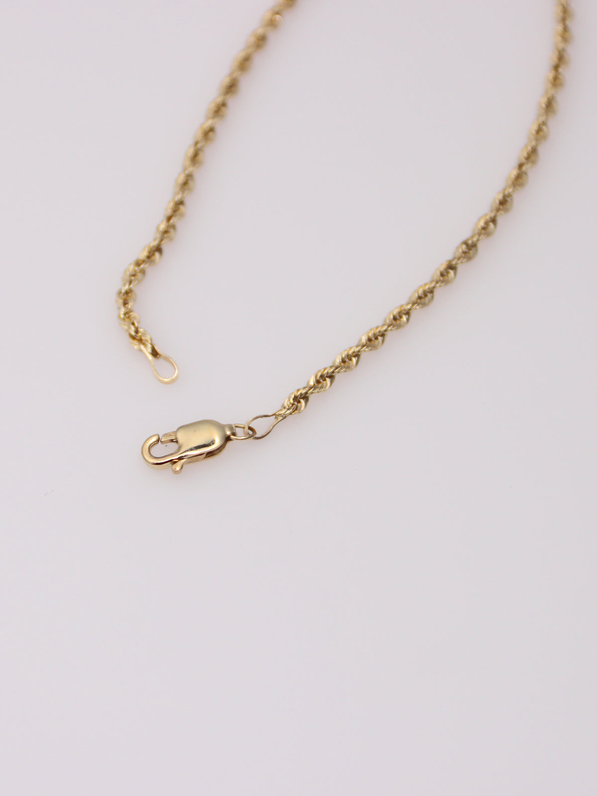 10K Yellow Gold Rope Bracelet