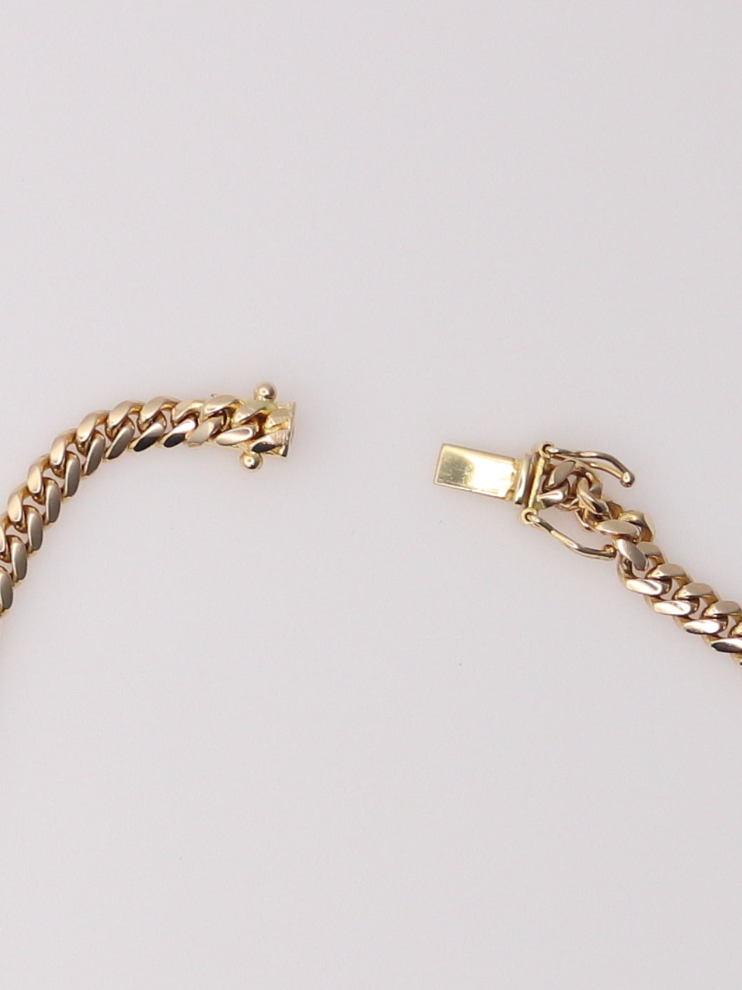 14K Yellow Gold Curb Necklace