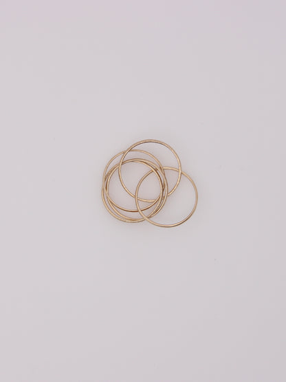 10K Yellow Gold Multilink Ring