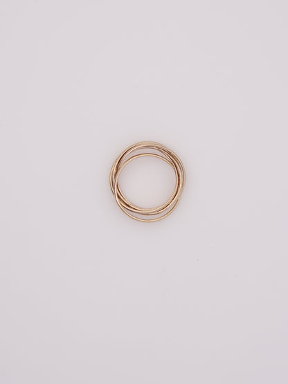 10K Yellow Gold Multilink Ring