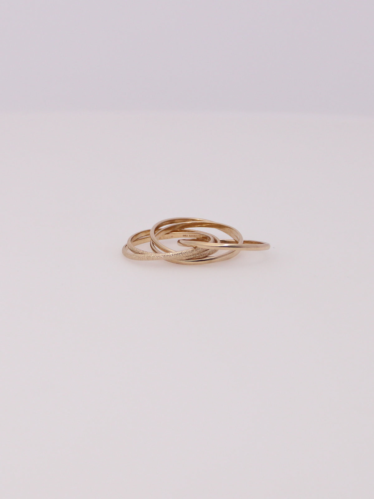 10K Yellow Gold Multilink Ring