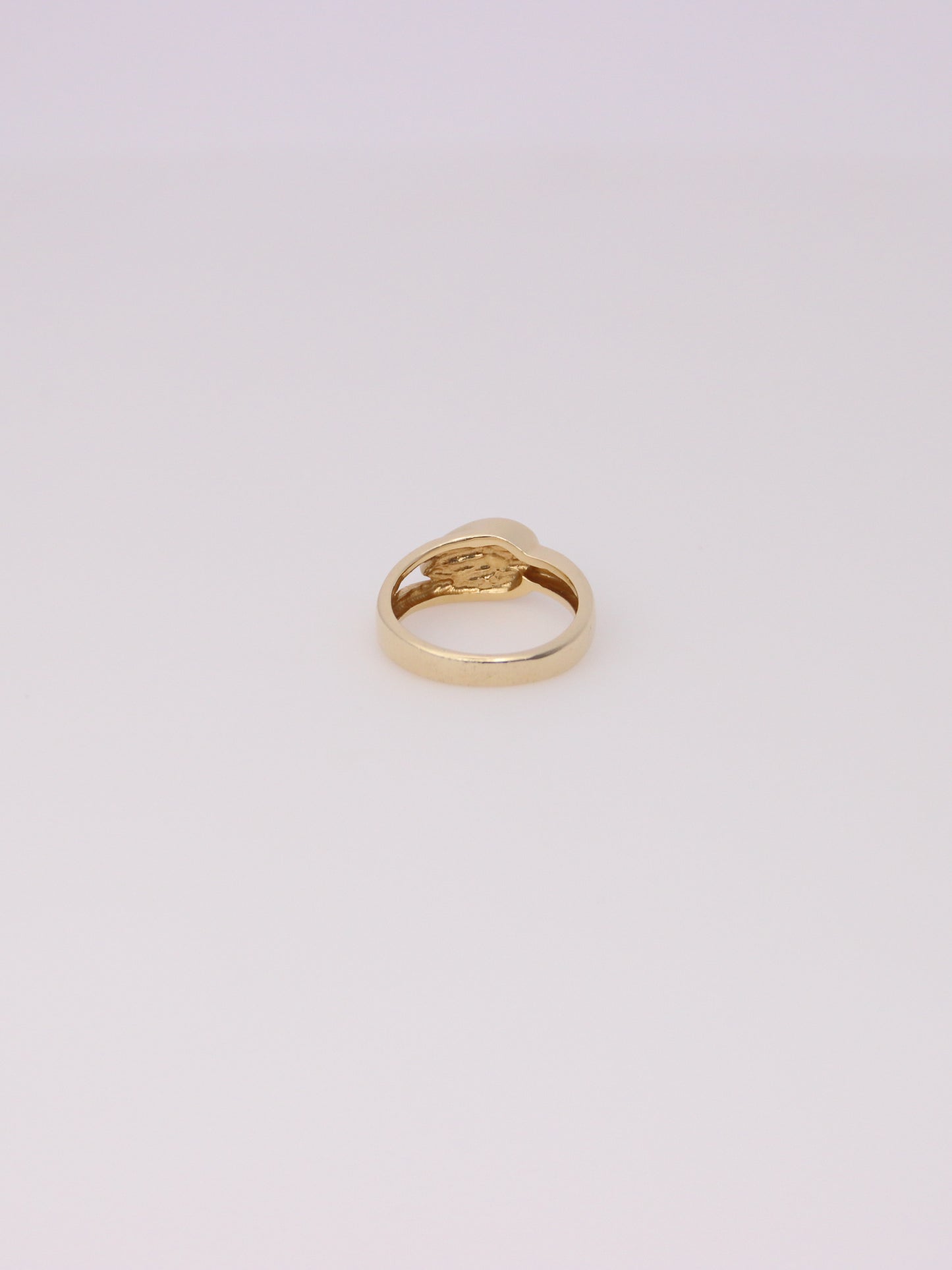 14K Yellow Gold Boulder Opal Inlay Ring