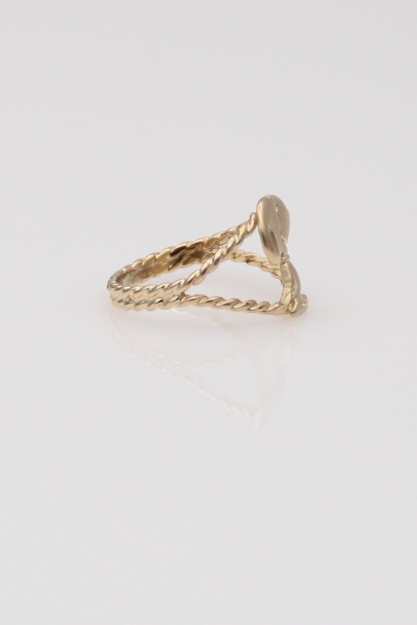 14K Yellow Gold Snoopy Ring