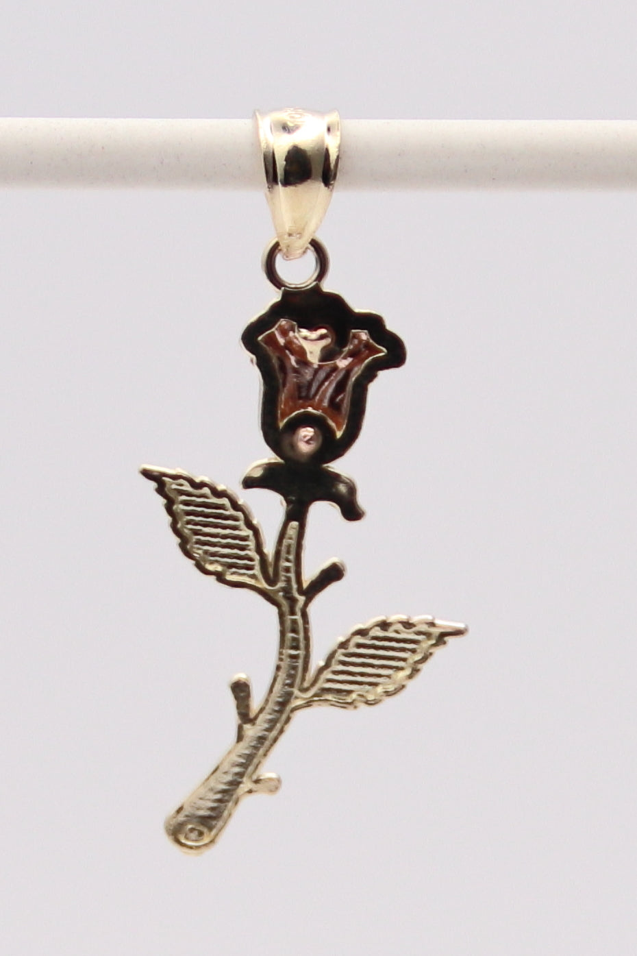 10K Rose Pendant