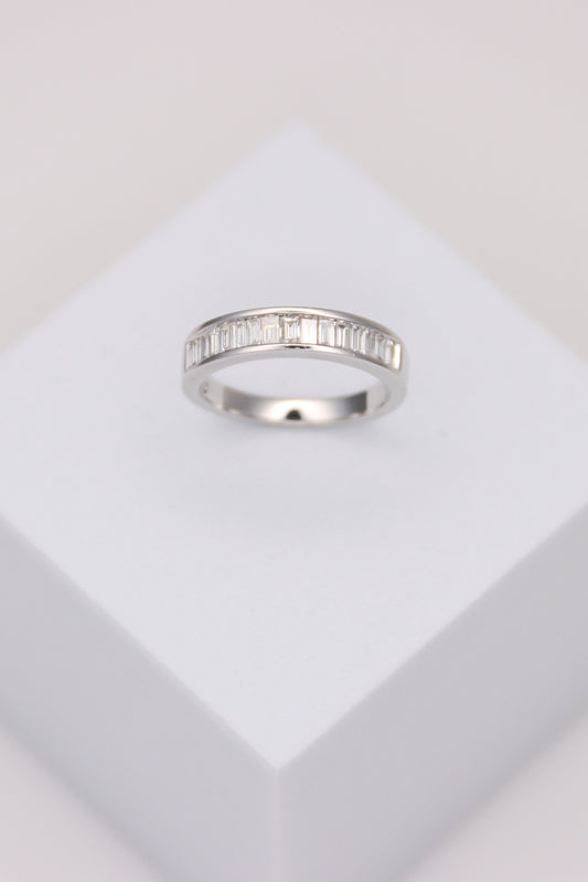 14K White Gold Effy Diamond Ring