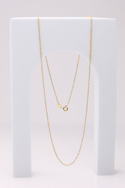 14K Singapore Necklace
