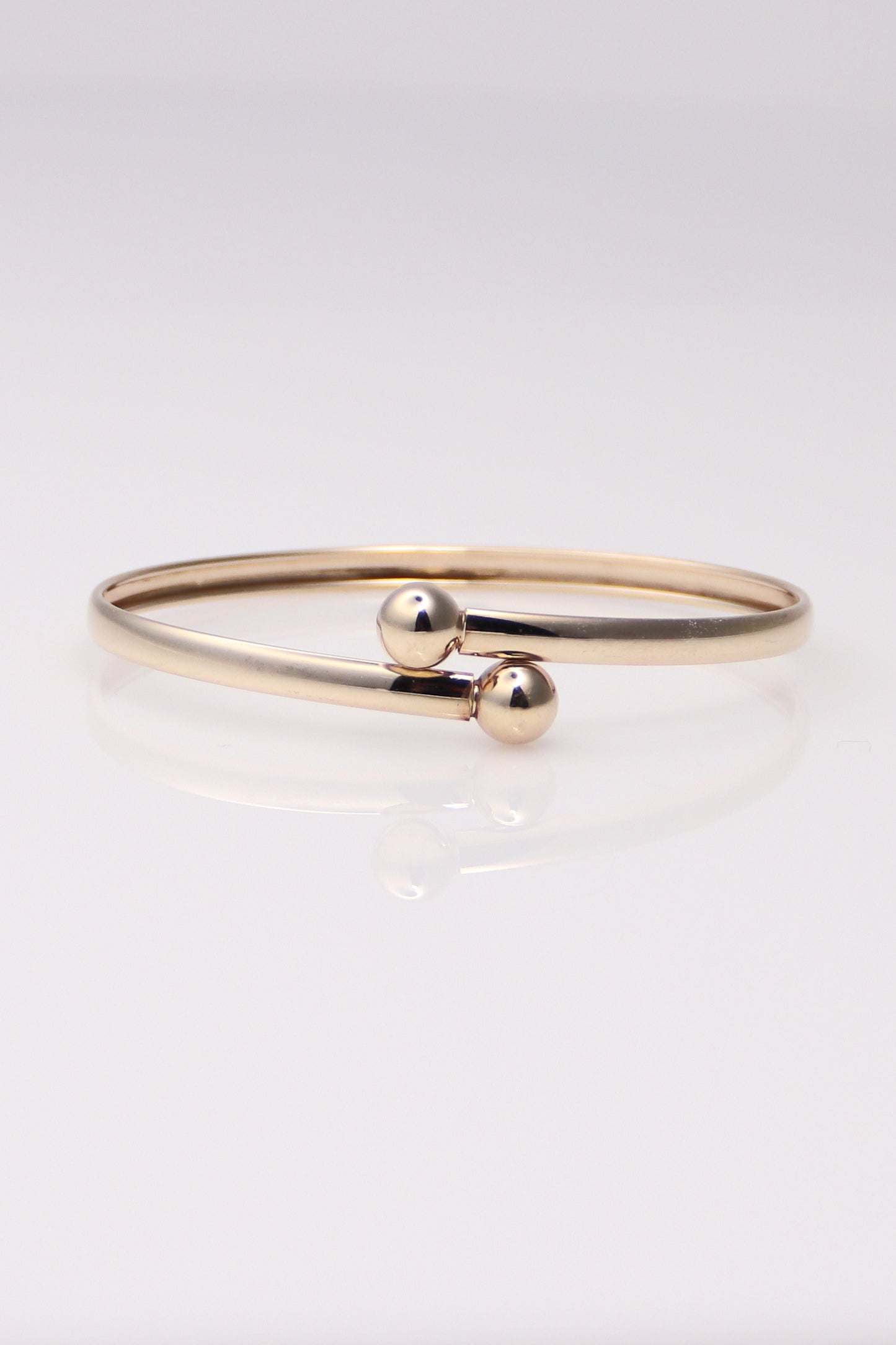 10K Yellow Gold Open Bangle