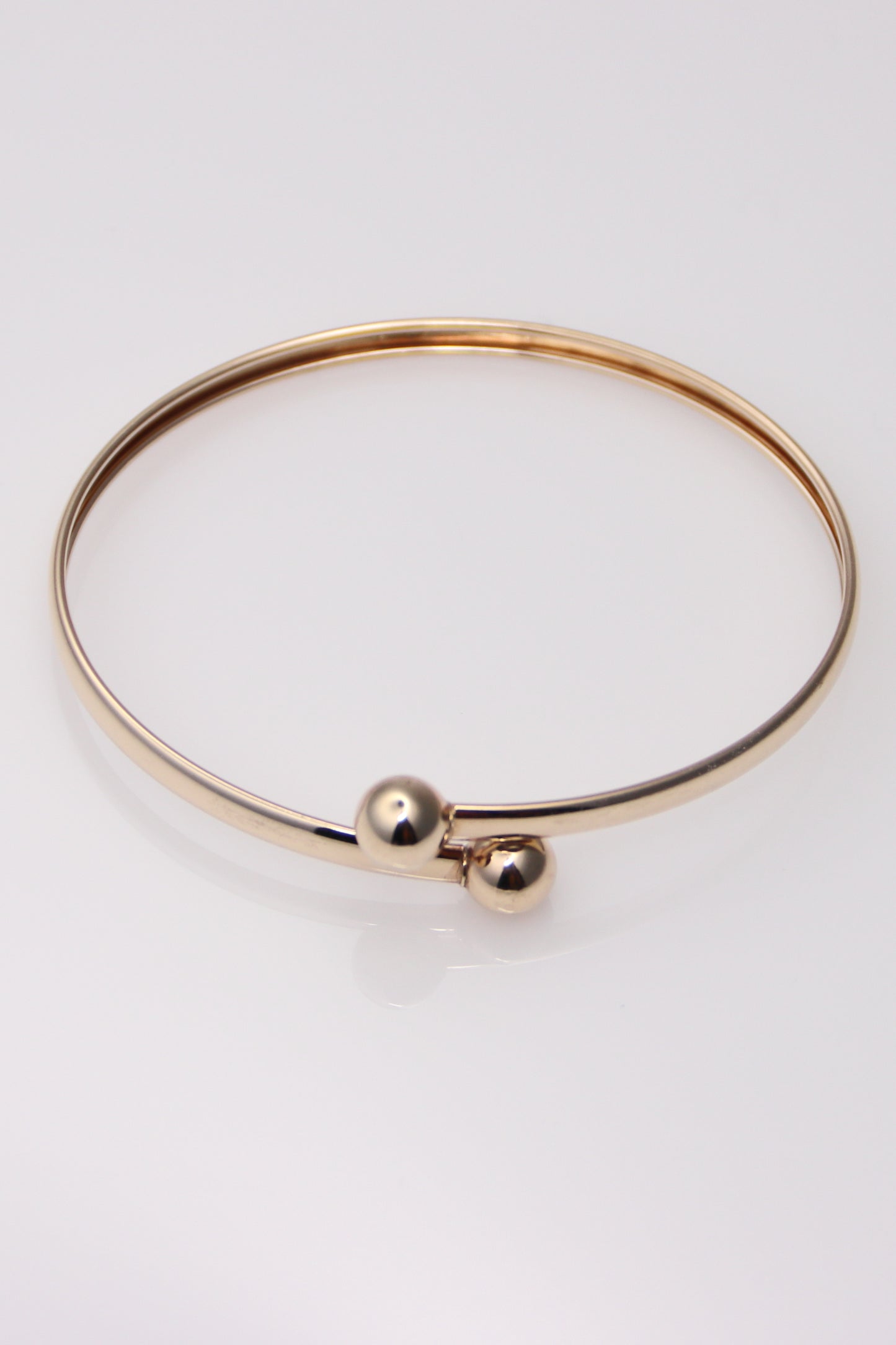 10K Yellow Gold Open Bangle
