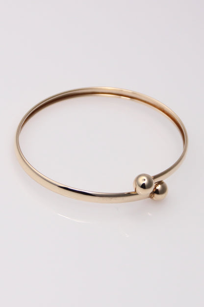 10K Yellow Gold Open Bangle