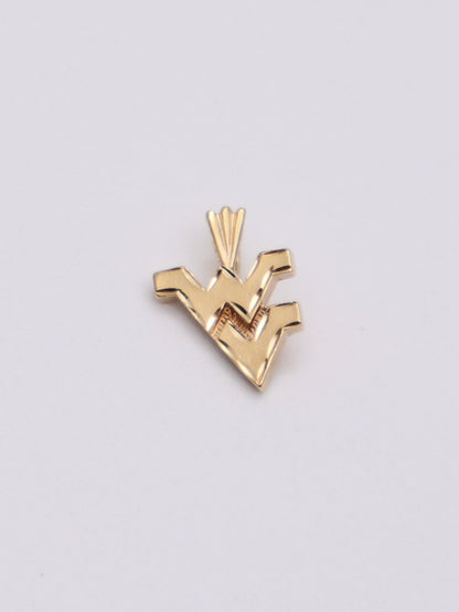 14k Gold WV Pendant