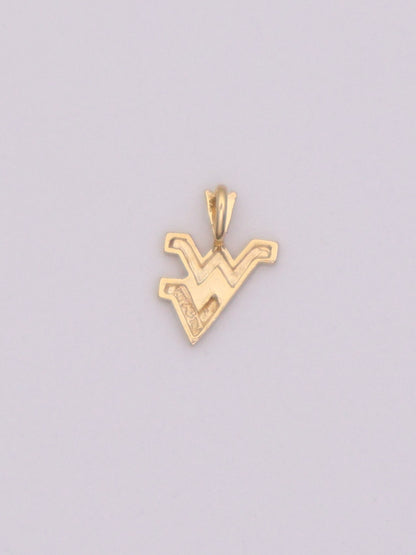 14k Gold WV Pendant