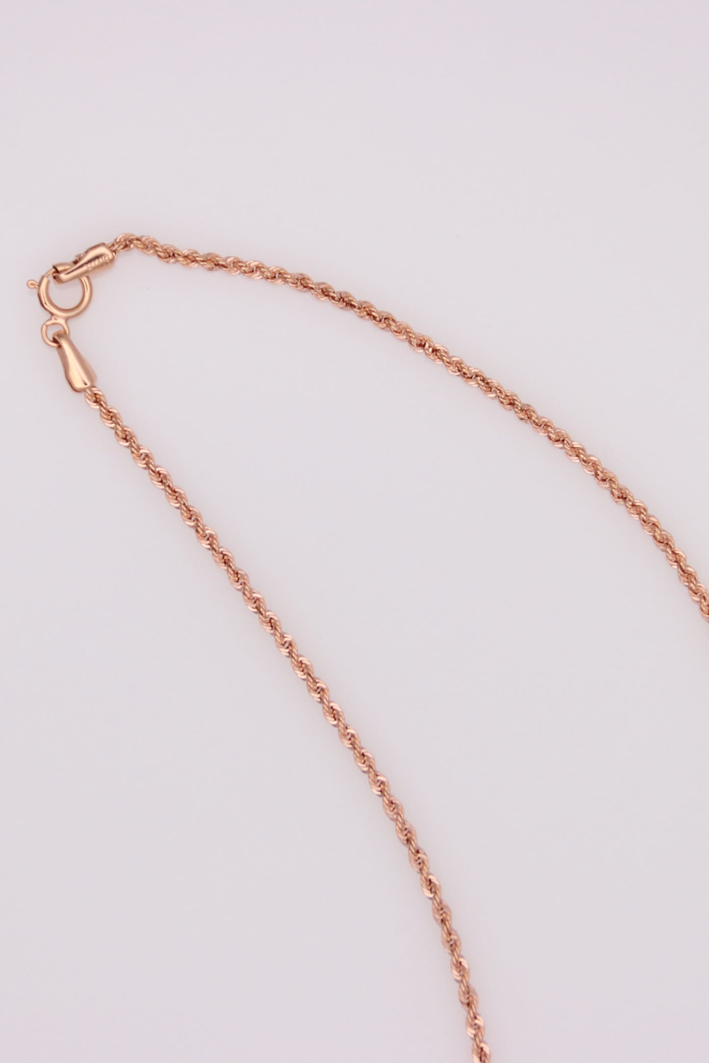 Rose Gold Rope Necklace