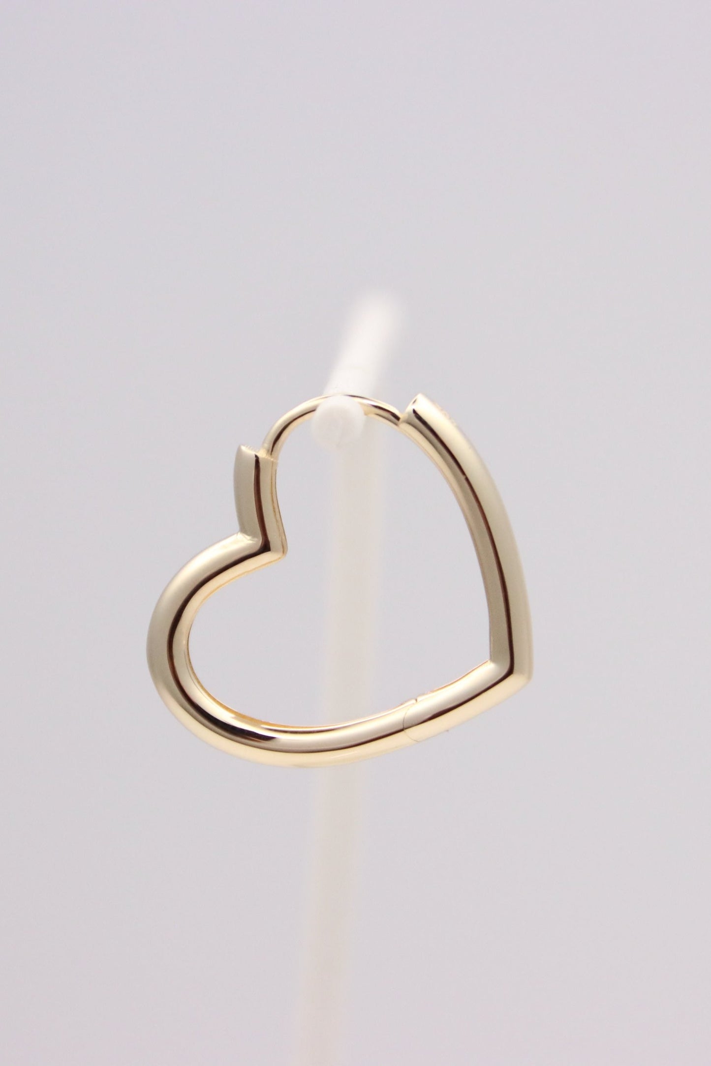 Heart Huggie Earrings