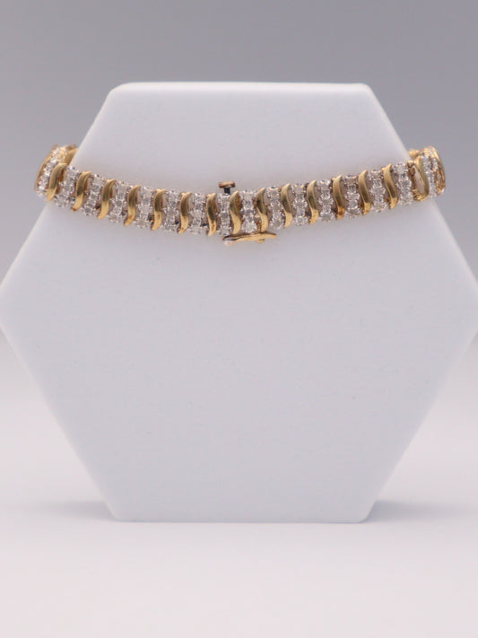 10k Tennis Bracelet