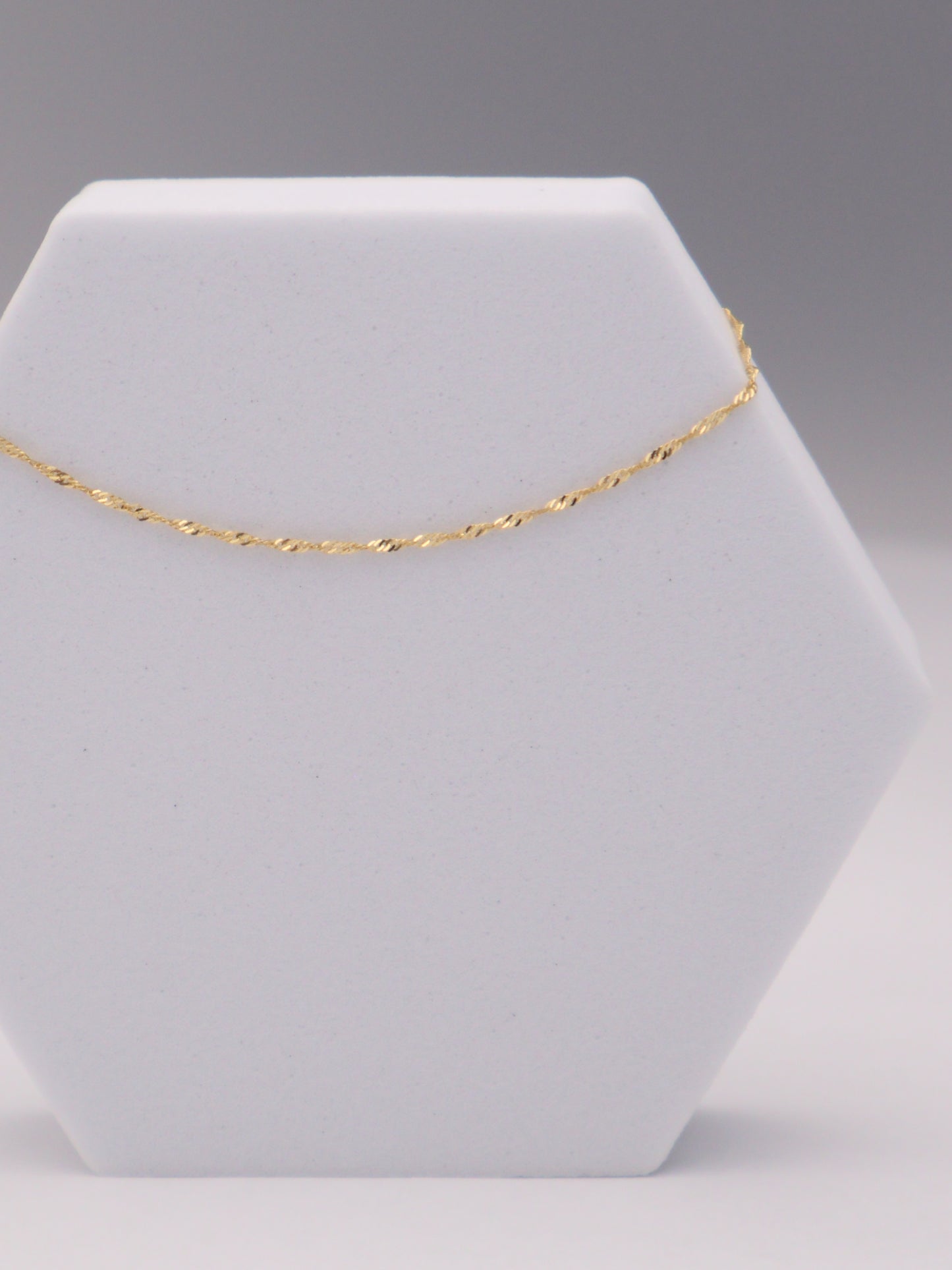 14k Singapore Bracelet