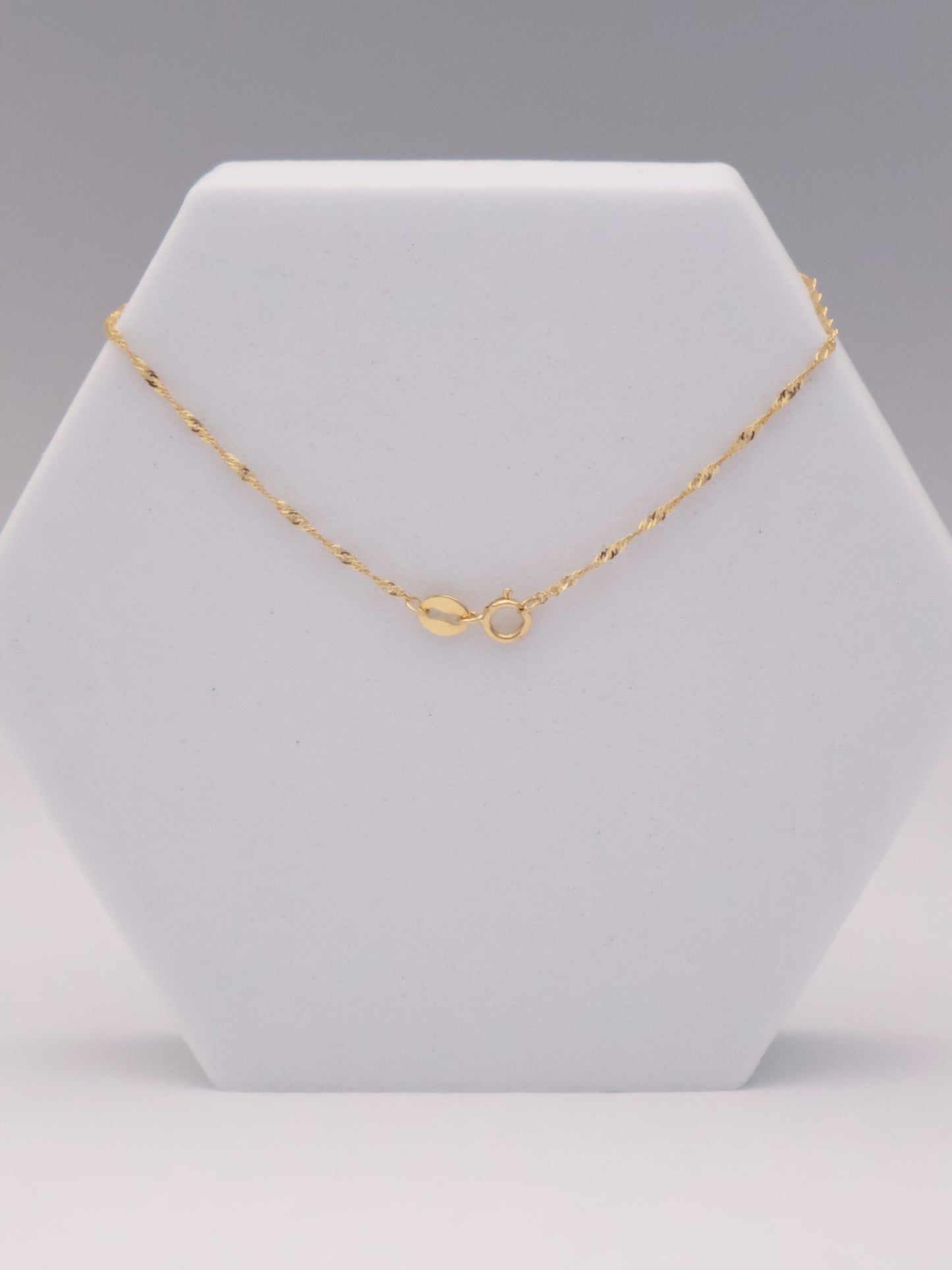 14k Singapore Bracelet