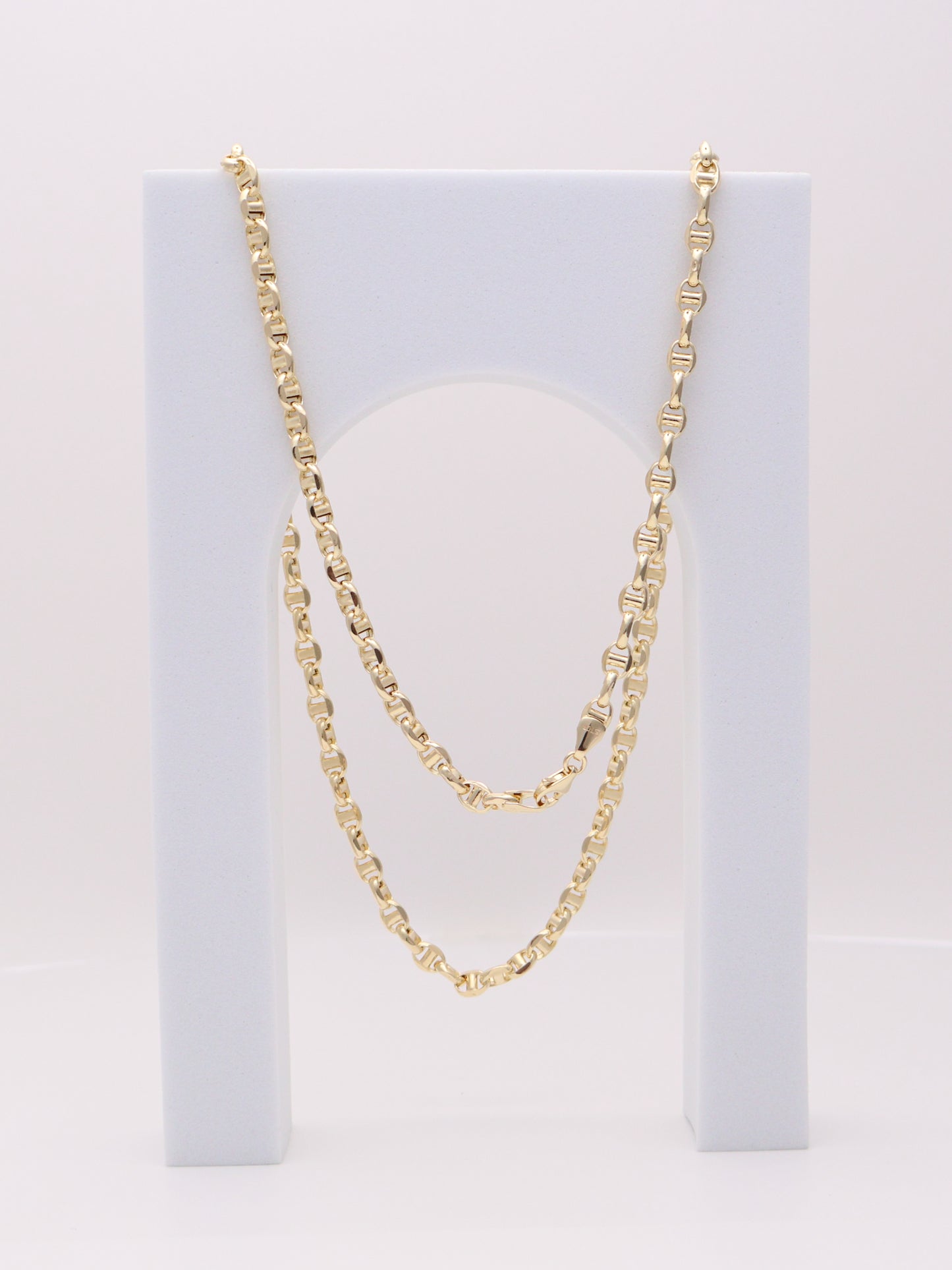 14k Gold Mariners Chain 4.5mm