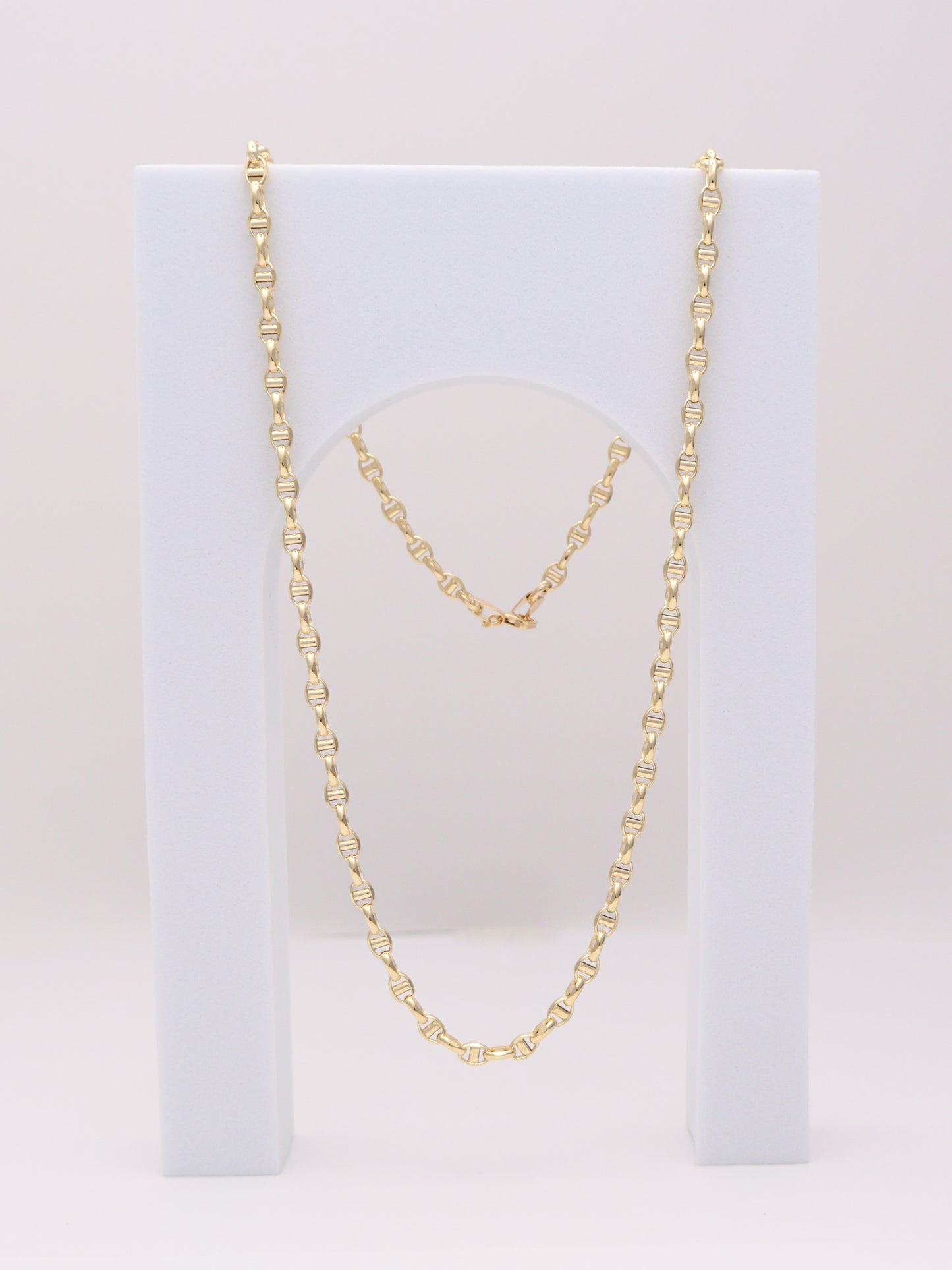 14k Gold Mariners Chain 3.5mm