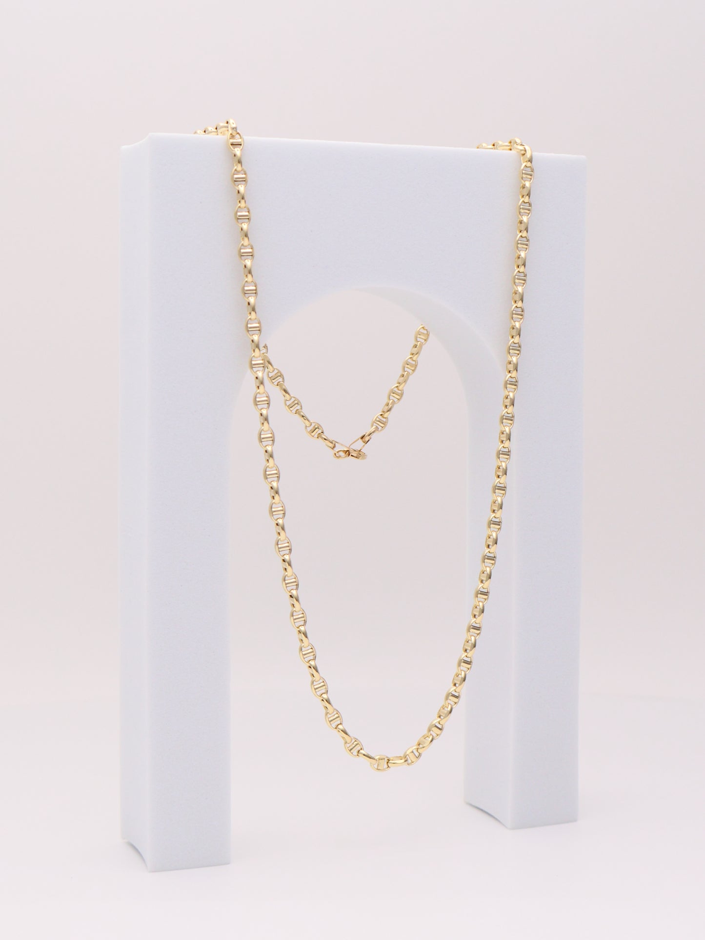 14k Gold Mariners Chain 3.5mm