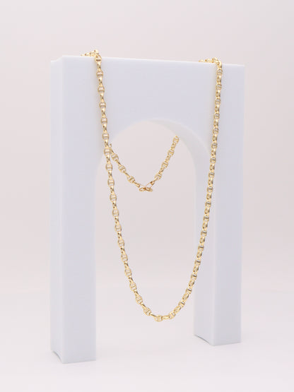 14k Gold Mariners Chain 3.5mm