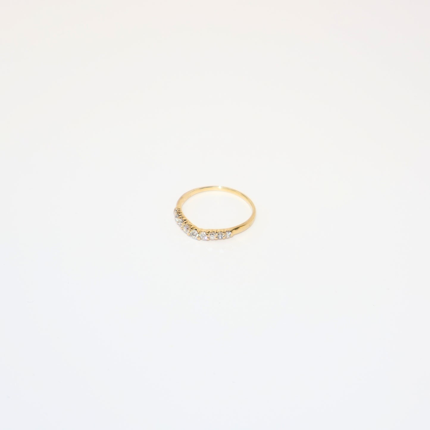 14k Diamond Anniversary Band
