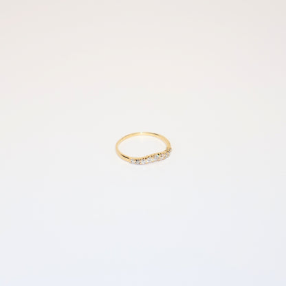 14k Diamond Anniversary Band