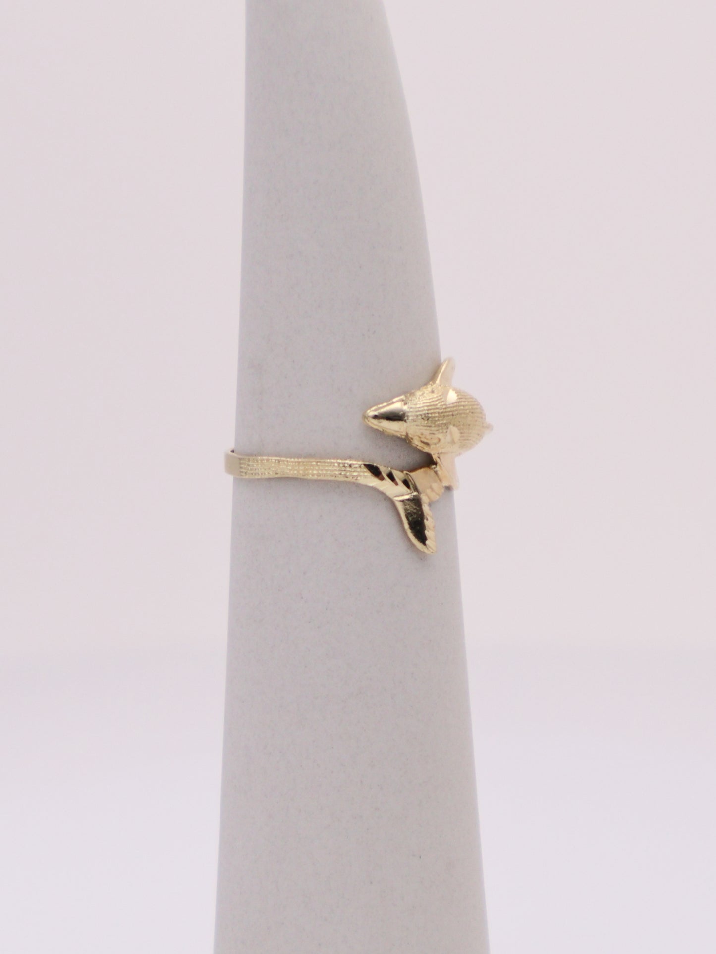 14k Gold Dolphin Ring