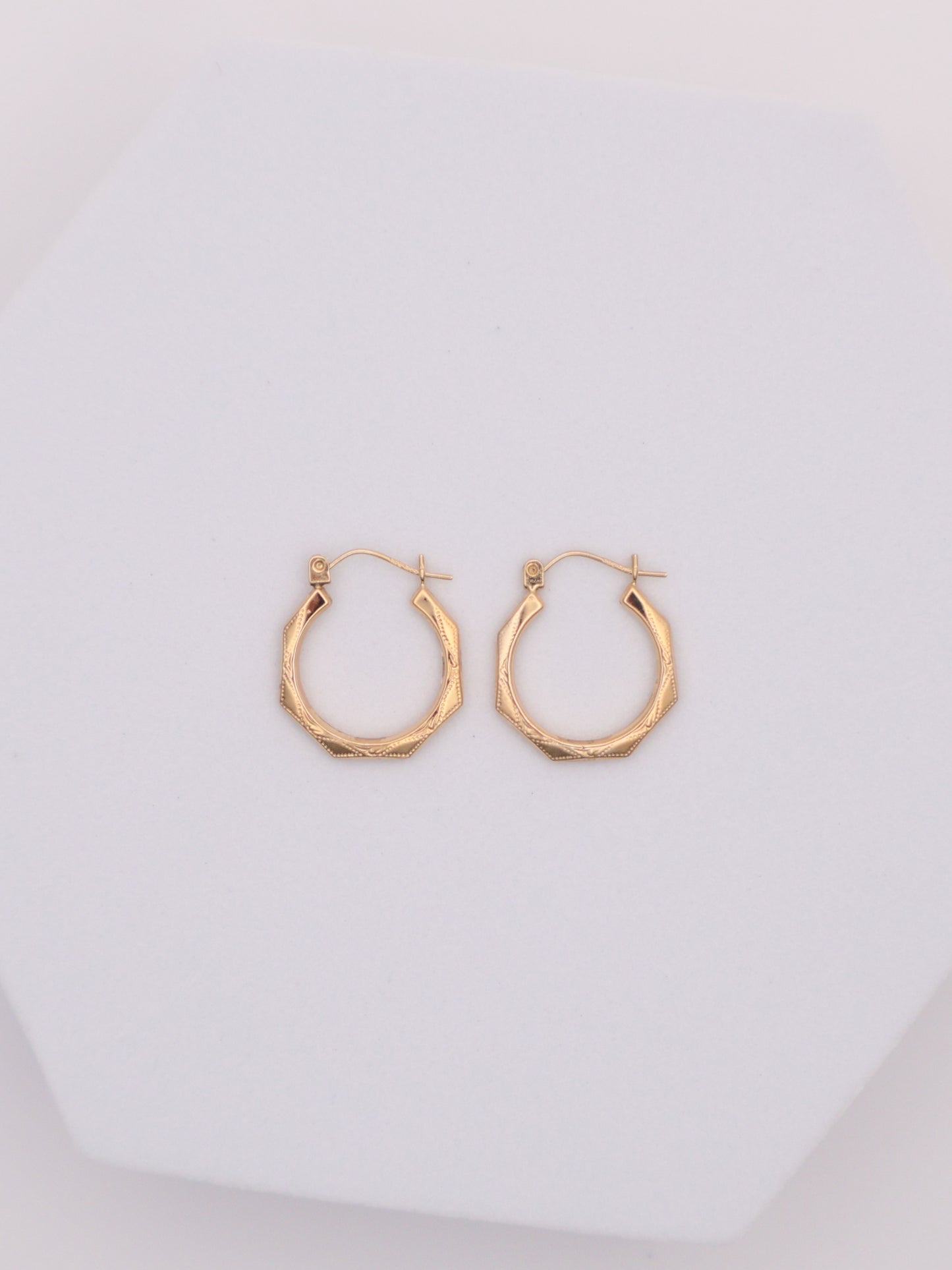 14k Gold Hoop Earrings