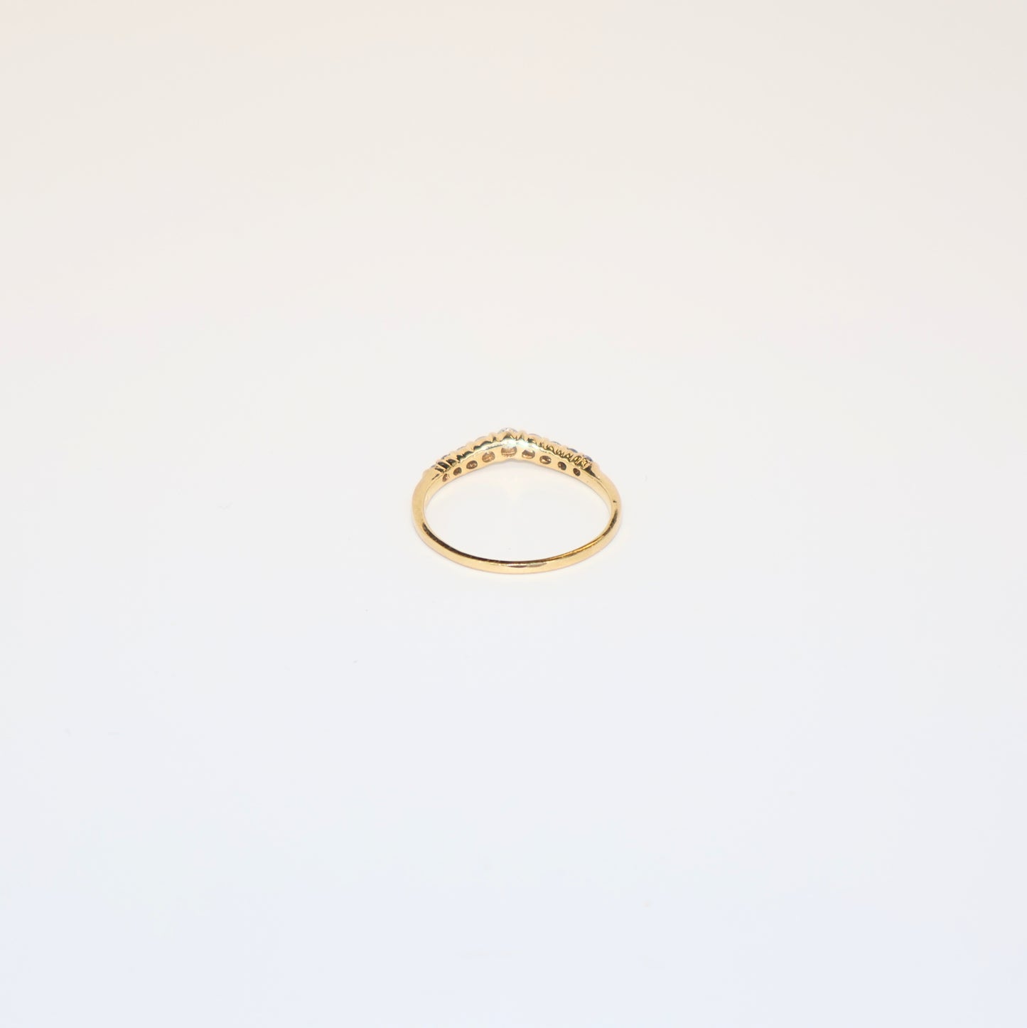14k Diamond Anniversary Band