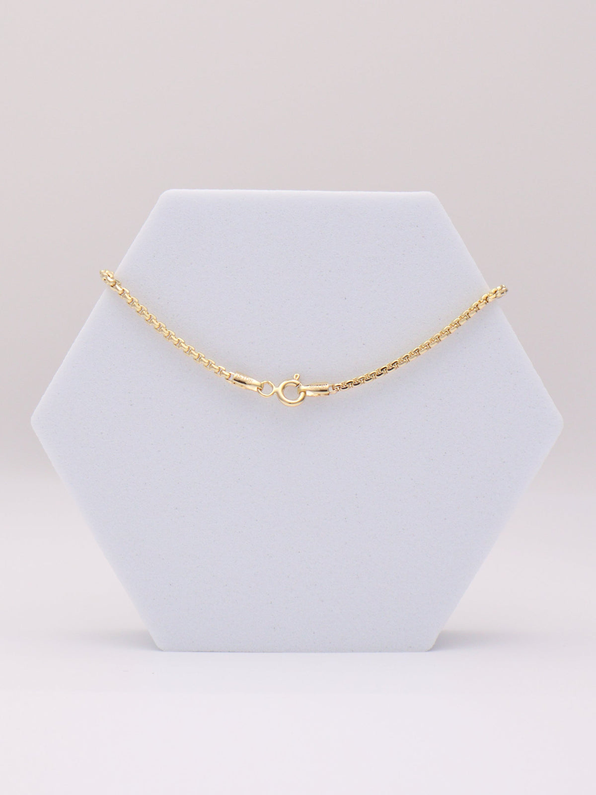 1.5mm Square Rolo Bracelet 8"