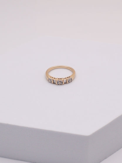 14k Gold Diamond Ring