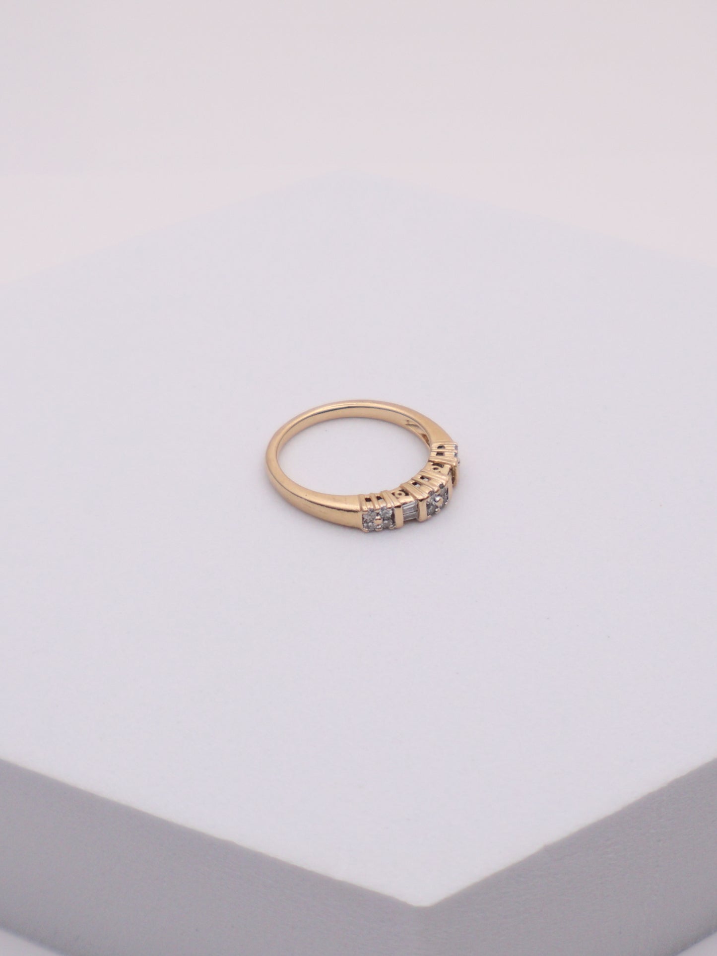 14k Gold Diamond Ring