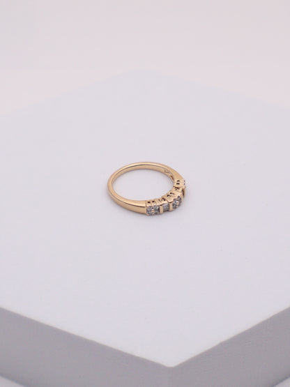 14k Gold Diamond Ring