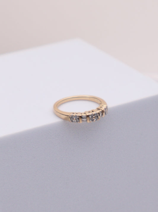 14k Gold Diamond Ring