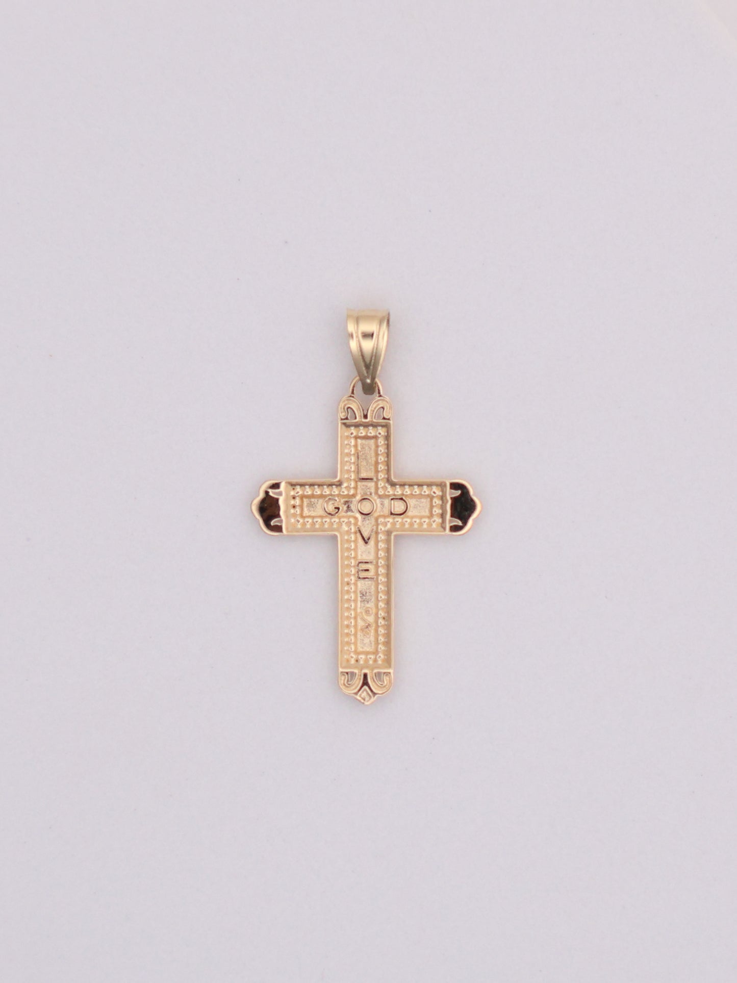 14k Gold Cross Pendant