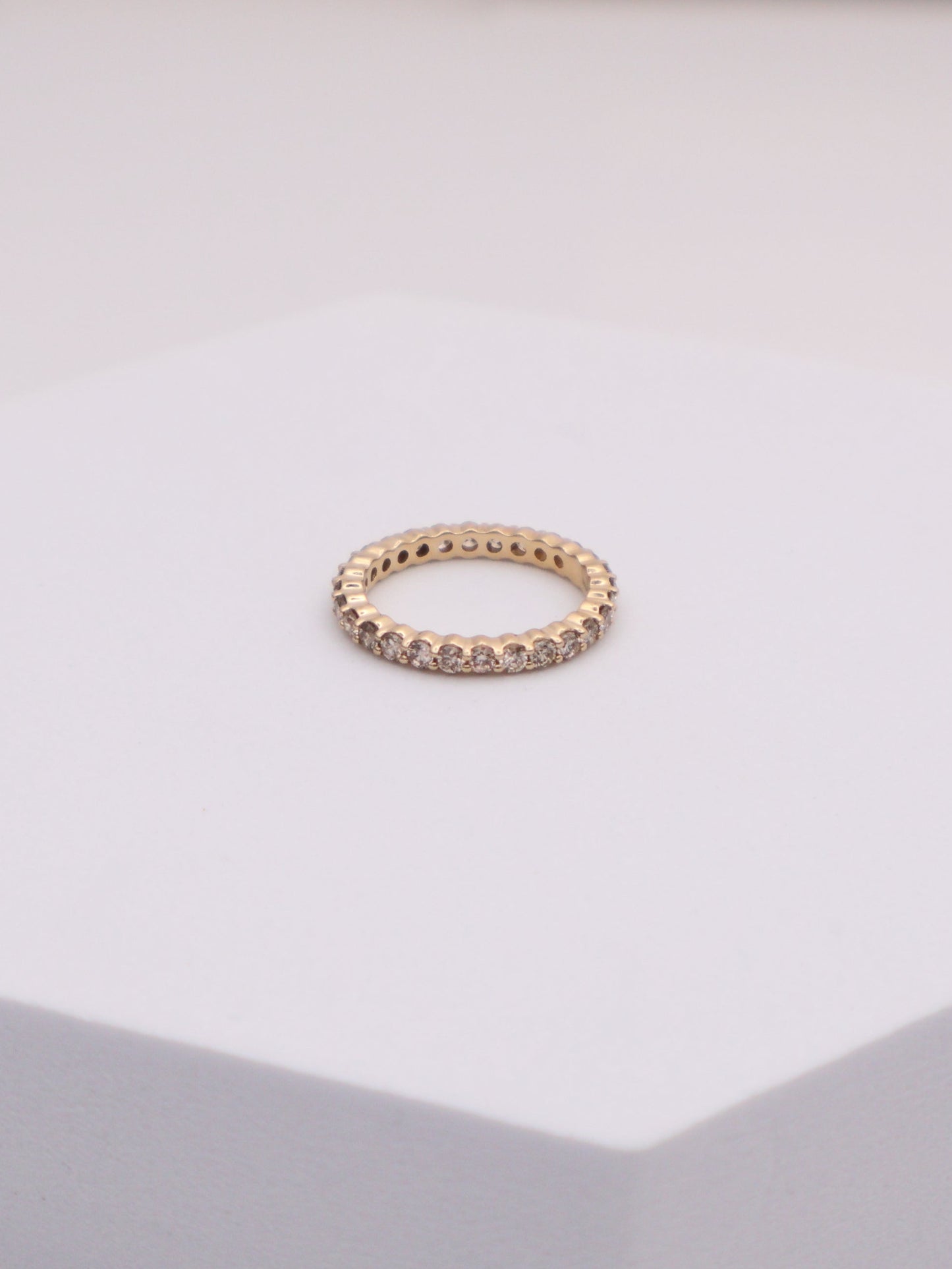14k Gold Diamond Eternity Ring