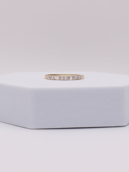 14k Gold Diamond Band